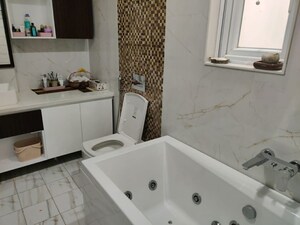Bathroom in 4 BHK Villa at Adani Samsara, Sector 60 – for Rent