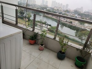Balcony in 4 BHK Villa at Adani Samsara, Sector 60 – for Rent