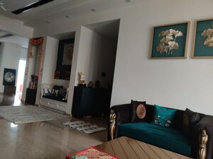 Living Room in 4 BHK Villa at Adani Samsara, Sector 60 – for Rent