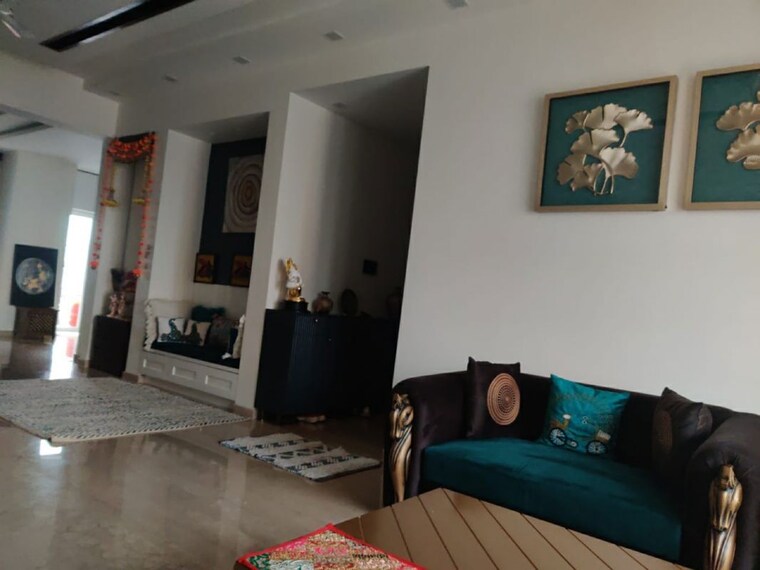 Living Room, adani-samsara 4 Bedroom 2600 Sq.Ft. Villa In Sector 60 Gurgaon 10163813