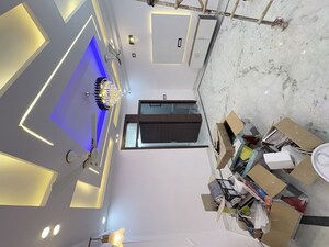 Staircase in 3 BHK Builder Floor at Khirki Extension – for Sale