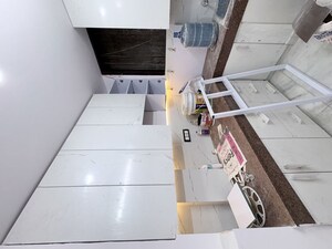 Kitchen in 3 BHK Builder Floor at Khirki Extension – for Sale