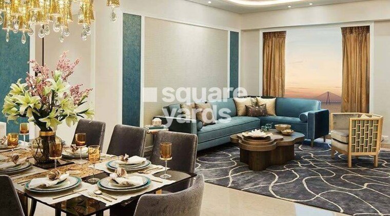 Living Room, lodha-parkside 2 Bedroom 850 Sq.Ft. Apartment In Worli Mumbai 10163829