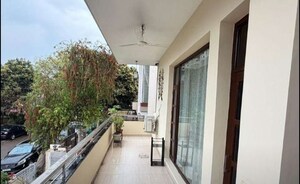 Balcony in 4 BHK Builder Floor at Sector 21 – for Rent