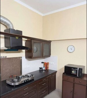 Kitchen in 4 BHK Builder Floor at Sector 21 – for Rent