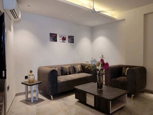 Living Room in 1 BHK Apartment at Lotus Homz, Sector 111 – for Rent