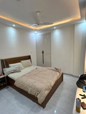Bedroom in 3 BHK Builder Floor at Shivalik Colony – for Rent