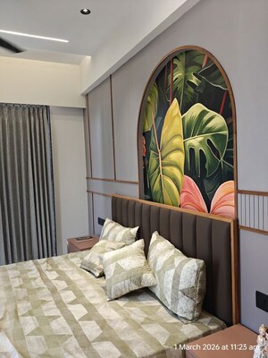 Bedroom in 3 BHK Apartment at Adajan – for Sale