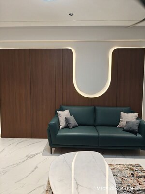 Living Room in 3 BHK Apartment at Adajan – for Sale