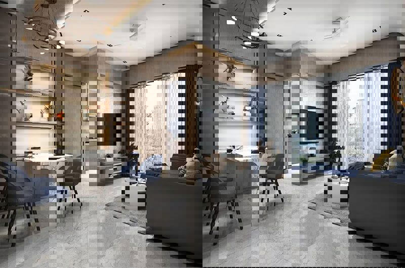 4 BHK + Pooja Room 1226 Sq.Ft. Apartment in Vastu Park