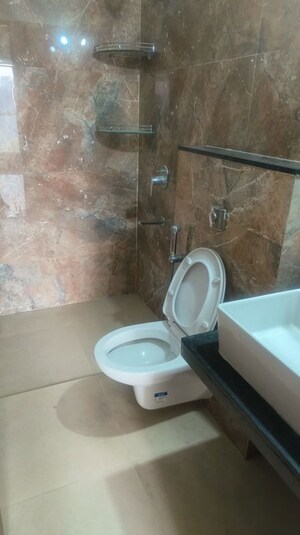 Bathroom in 2 BHK Apartment at Krishna Amarillo, Hinjewadi – for Rent