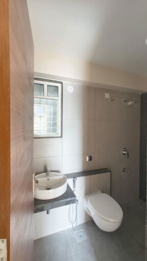 Bathroom in 2 BHK Apartment at Kuber Antonia, Wakad – for Rent