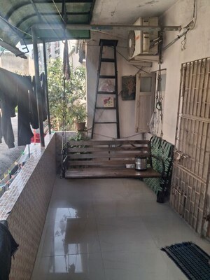 Balcony in 1 BHK Apartment at Jivraj Park – for Rent
