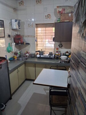 Kitchen in 1 BHK Apartment at Jivraj Park – for Rent