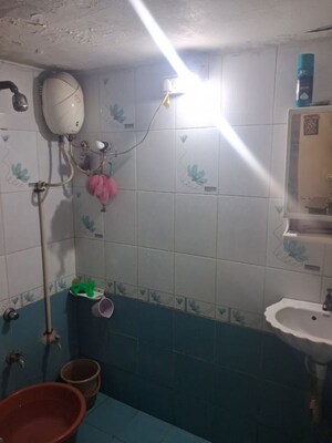 Bathroom in 1 BHK Apartment at Jivraj Park – for Rent