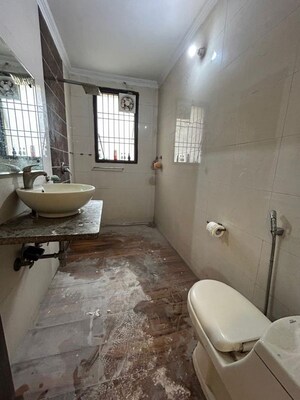 Bathroom in 3 BHK Builder Floor at Malviya Nagar – for Rent