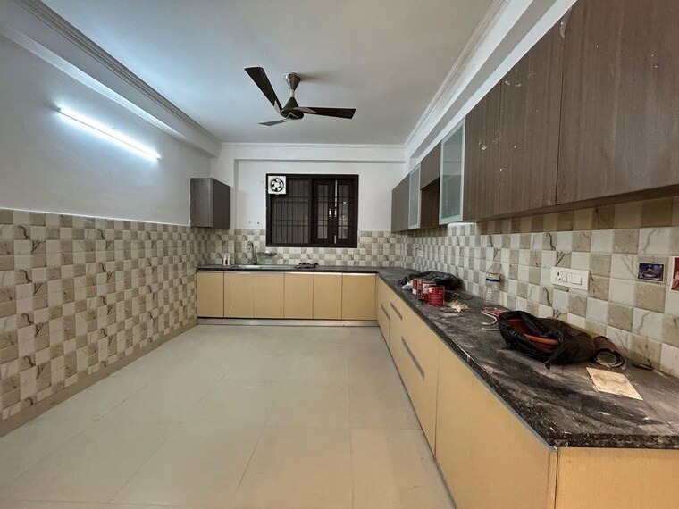 Kitchen, malviya nagar 3 Bedroom 1600 Sq.Ft. Builder Floor In Malviya Nagar Delhi 10163991