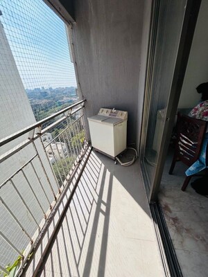 Balcony in 2 BHK Apartment at Rustomjee Elements Wing SG, Andheri West – for Rent