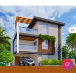 4 BHK + Pooja Room,Servant Room,Study Room,Extra Room 300 Sq.Ft. Villa in Mokila