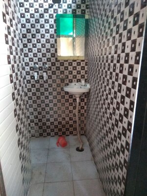 Bathroom in 1 RK Builder Floor at Outram Lines – for Rent