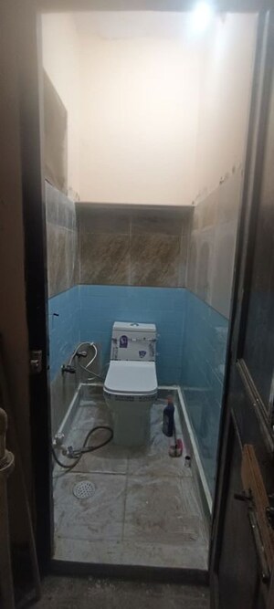 Bathroom in 2 BHK Builder Floor at Mukherjee Nagar – for Rent