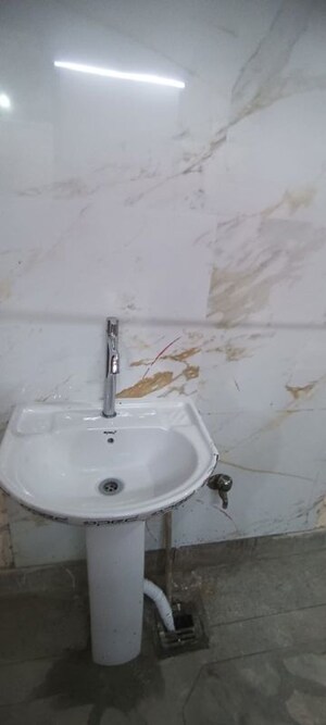 Bathroom in 2 BHK Builder Floor at Mukherjee Nagar – for Rent