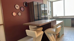 Kitchen in 6+ BHK Penthouse at Lodha World One, Worli – for Sale