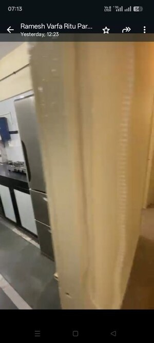 Building Lobby in 2 BHK Apartment at Rutu Park, Thane West – for Rent