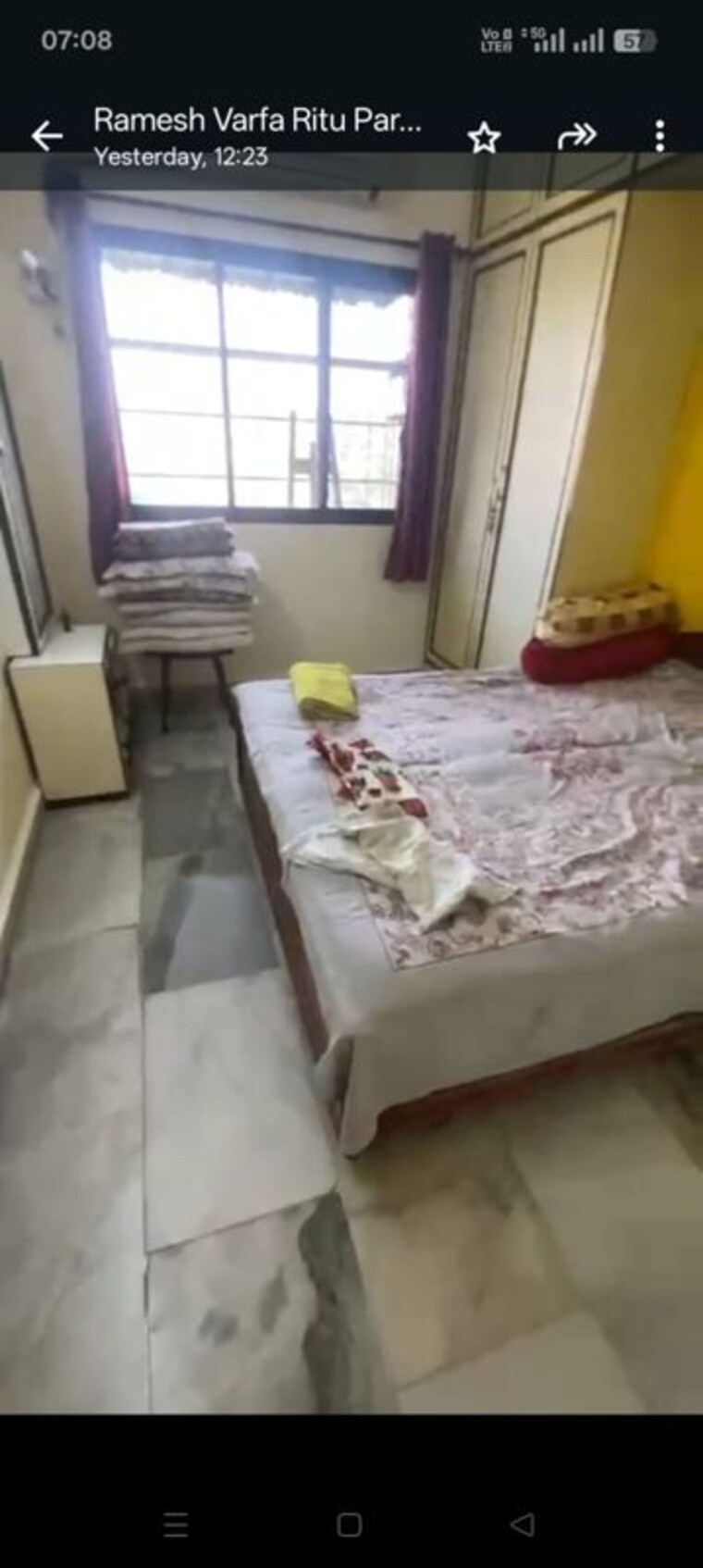 Bedroom, rutu-park 2 Bedroom 700 Sq.Ft. Apartment In Thane West Thane 10164151