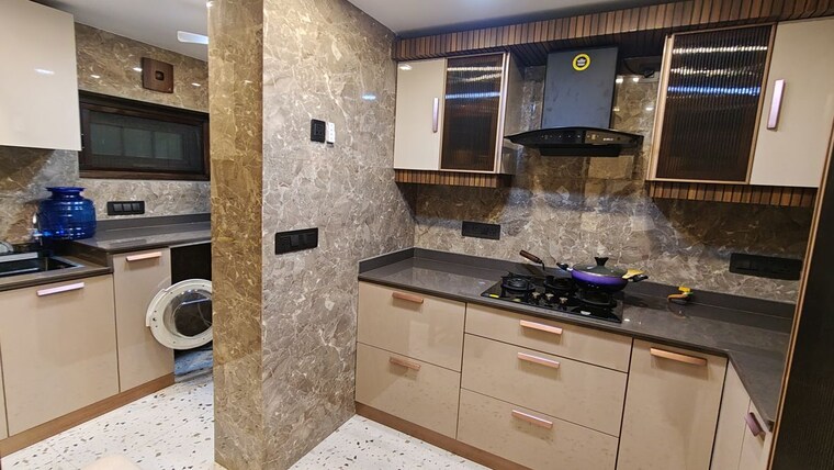 Kitchen, malviya nagar 3 Bedroom 2000 Sq.Ft. Builder Floor In Malviya Nagar Delhi 10164155