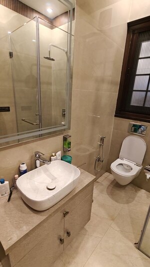Bathroom in 3 BHK Builder Floor at Malviya Nagar – for Sale
