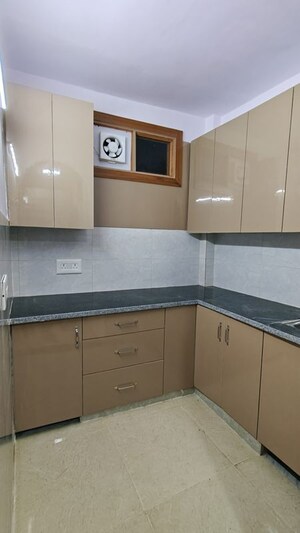 Kitchen in 1 BHK Builder Floor at Malviya Nagar – for Sale