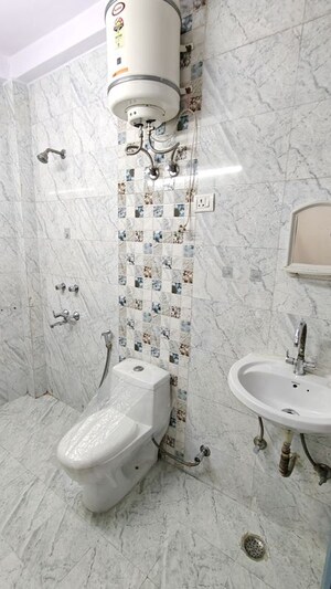 Bathroom in 1 BHK Builder Floor at Malviya Nagar – for Sale