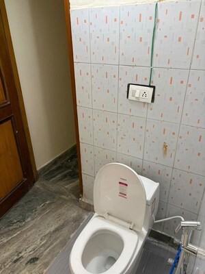 Bathroom in 1 BHK Builder Floor at Dehradun Cantt – for Rent