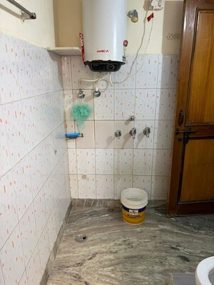 Bathroom in 1 BHK Builder Floor at Dehradun Cantt – for Rent