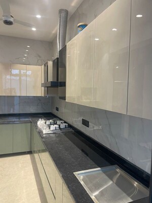 Kitchen in 3 BHK Builder Floor at Malviya Nagar – for Sale