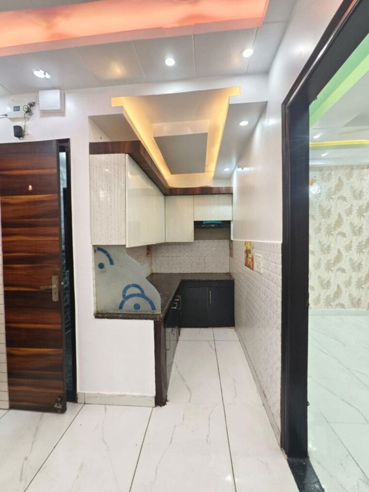 Kitchen, nawada 3 Bedroom 950 Sq.Ft. Builder Floor In Nawada Delhi 10164210