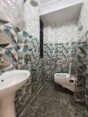 Bathroom in 3 BHK Builder Floor at Nawada – for Rent