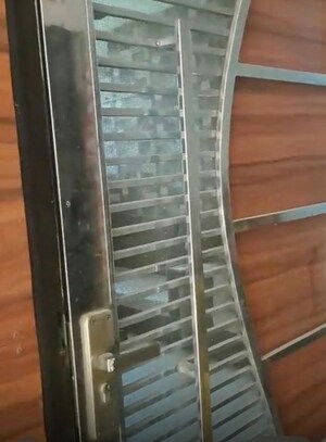 Staircase in 1.5 BHK Apartment at Techman Moti Residency, Raj Nagar Extension – for Rent