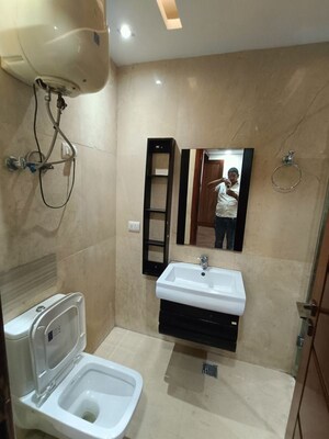 Bathroom in 4 BHK Builder Floor at Greater Kailash ii – for Sale