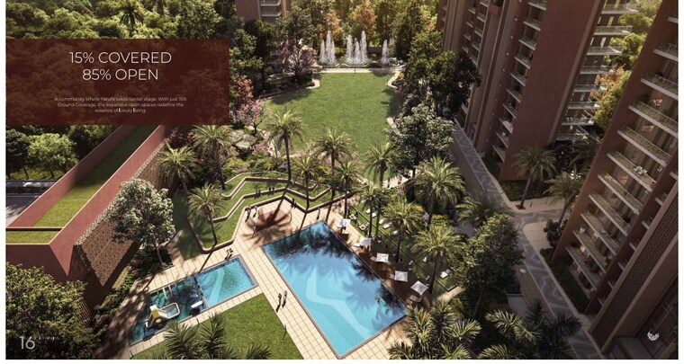 Balcony, eldeco-fairway-reserve 3 Bedroom 2200 Sq.Ft. Apartment In Sector 80 Gurgaon 10160203