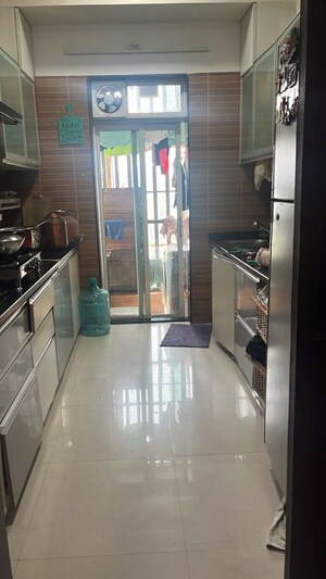 Kitchen in 2 BHK Apartment at Lokhandwala Spring Grove, Kandivali East – for Sale
