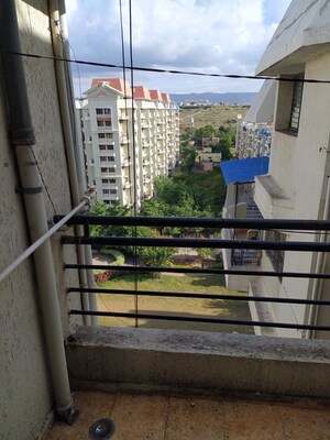 Balcony in 1 BHK Apartment at Dreams Aakruti, Hadapsar – for Rent