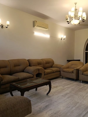Living Room in 3 BHK Builder Floor at Pamposh Enclave – for Rent