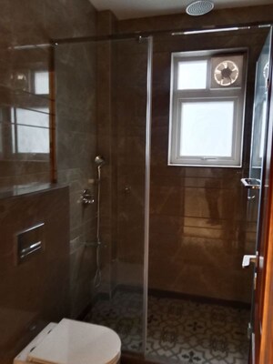 Bathroom in 3 BHK Builder Floor at Greater Kailash I – for Rent