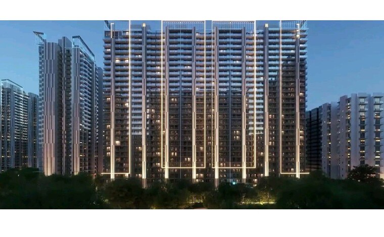 Exterior View, m3m-golf-hills 3 Bedroom 1902 Sq.Ft. Apartment In Sector 79 Gurgaon 10164273