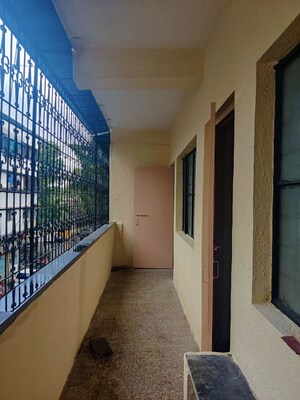 Balcony in 1 BHK Apartment at Happy Colony – for Rent