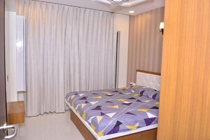 Bedroom in 3 BHK Apartment at Park Street, Wakad – for Rent