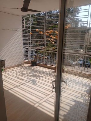 Balcony in 3 BHK Apartment at Vasant Kunj – for Rent
