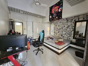 Bedroom in 4 BHK Apartment at Gaurav Enclave I, Mira Road – for Sale